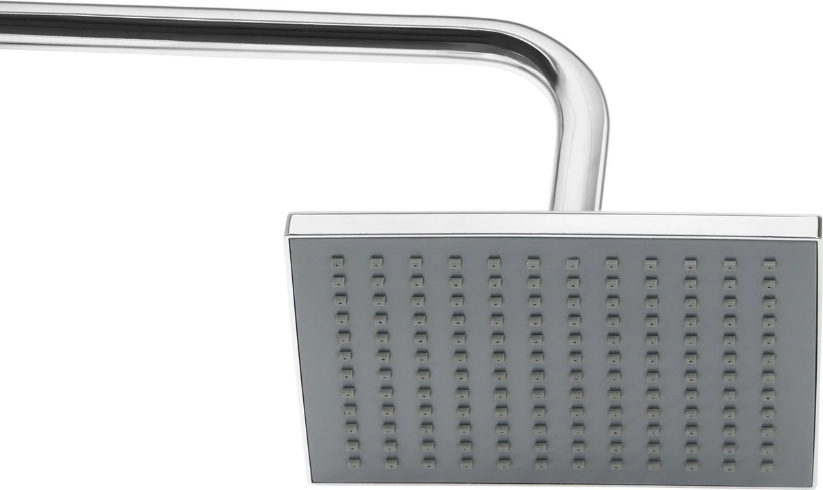 Niceey Doucheset - Regendouche - Handdouche - Verstelbaar - Vierkant - Chroom 8 Niceey Doucheset - Regendouche - Handdouche - Verstelbaar - Vierkant - Chroom - Afbeelding 6