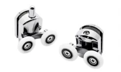 T.R. Goods - Douchedeur Wielen Set Van 8 Stuks Verchroomd - Roestvrij Verchroomd - Reserve Douche Deur Rollers Geleiders Rolletjes - Schuifdeur Katrollen Douchecabine Wieltjes - Set Van 8 Stuks -Badkamer Accessoires Winkel 1200x716 6