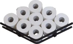 LOFT42 Jef Reserverolhouder - Zwart Metaal - 51x10x13 16 LOFT42 Jef Reserverolhouder - Zwart Metaal - 51x10x13 -Badkamer Accessoires Winkel 1200x733