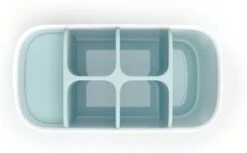 Joseph Joseph Badkamer Easy-Store Tandenborstelorganiser Large - 16.8x8.4x12.6 Cm - Creme/licht Blauw -Badkamer Accessoires Winkel 1200x741