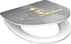 SCHÜTTE WC-Bril 82581 RELAXING FROG - High Gloss - Duroplast - Soft Close - Afklikbaar - RVS-Scharnieren - Decor - 1-zijdige Print -Badkamer Accessoires Winkel 1200x744 2