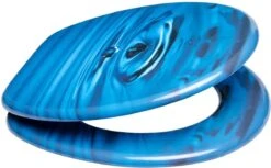 IGOODS WC-brillen - Toiletbrilhoes - 1 St - Universeel - Toiletdeksel Met Softclose - Houten Toiletdeksel - Marineblauw -Badkamer Accessoires Winkel 1200x745