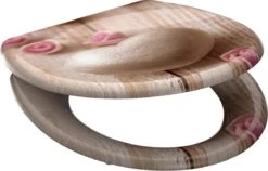 SCHÜTTE WC-Bril 82370 ROMANTIC - Duroplast - Soft Close - Afklikbaar - RVS-Scharnieren - Decor - 3-zijdige Print -Badkamer Accessoires Winkel 1200x768 3