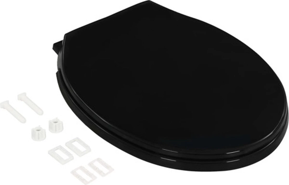 VidaXL Toiletbril Soft-close Met Quick-release Ontwerp Zwart 8 VidaXL Toiletbril Soft-close Met Quick-release Ontwerp Zwart - Afbeelding 6