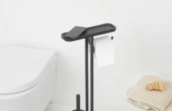 Brabantia MindSet Toiletbutler - Mineral Infinite Grey -Badkamer Accessoires Winkel 1200x775