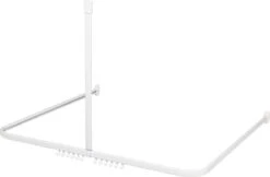 Sealskin - Easy Roll Douchegordijnstangset - 90x90x90 Cm - Wit -Badkamer Accessoires Winkel 1200x785 1