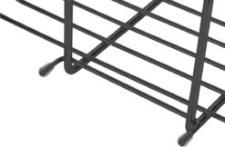 WENKO Doucherek Milo 25x36cm RVS Zwart - Doucherek Zonder Boren - Doucherek Hangend Zwart -Badkamer Accessoires Winkel 1200x789 1