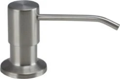 Mizzo Zeepdispenser 300ML - Zeeppompje Excl. Flacon - Inbouw Keukenblad - Gebogen Mond - RVS - Handgeldispenser -Badkamer Accessoires Winkel 1200x791 1