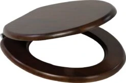 Plieger Classic Toiletbril – Wc Bril Massief Hout Noten – Wc Brillen Met Deksel – Met Bevestigingsset -Badkamer Accessoires Winkel 1200x791 3