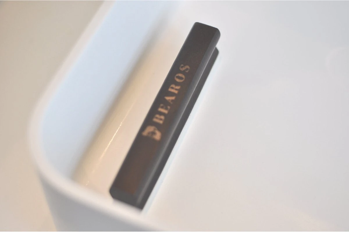 Bearos Baardbar - Zwart - Baardhaar Opruimen - Schoonmaken - Badkamer Accessoire - Baard Accessoire - Opruimen Badkamer - Zelfverzorging Voor Een Man - Hygiëne - Cadeau 4 Bearos Baardbar - Zwart - Baardhaar Opruimen - Schoonmaken - Badkamer Accessoire - Baard Accessoire - Opruimen Badkamer - Zelfverzorging Voor Een Man - Hygiëne - Cadeau - Afbeelding 2