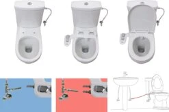 Deluy Platinum Series - Bidet Met Warm Water - QuickRelease Functie - Dubbele Sproeikop En Zelfreiningsfunctie - Hygiënisch Alternatief Voor Toiletpapier -Badkamer Accessoires Winkel 1200x799 18