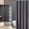 Su.B.dgn Douchegordijn 120x180 Anti Schimmel Polyester Badkamer Douchegordijn Wasbaar Met 12 Ringen | Grijs -Badkamer Accessoires Winkel 1200x799 6