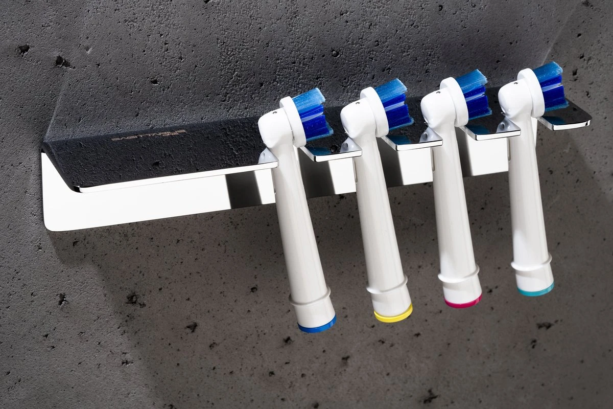 Sagittarius One 40S1 Tandenborstelhouder Chroom | Opzetborstelhouder Zonder Boren | Verchroomd Roestvrij Staal Tandenborstelhouder Hangend | Passend Voor Alle Grote Merken 8 Sagittarius One 40S1 Tandenborstelhouder Chroom | Opzetborstelhouder Zonder Boren | Verchroomd Roestvrij Staal Tandenborstelhouder Hangend | Passend Voor Alle Grote Merken - Afbeelding 6