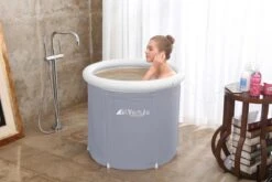 HBKS Zitbad - Bath Bucket - Ice Bath - Dompelbad - Voor Volwassenen En Kinderen - Inclusief Tas - Ijsbad Wim Hof Methode - Inclusief Ijsbad Ebook - Grijs -Badkamer Accessoires Winkel 1200x800 74