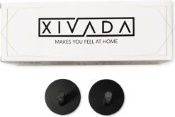 Handdoekhaakjes Zelfklevend - Zwart - Haakjes Handdoek 2st - Badkamer & Keuken -Badkamer Accessoires Winkel 1200x805