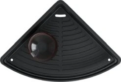 Tiger Carv - Douchemand Hoek 21 Cm - Zwart -Badkamer Accessoires Winkel 1200x816