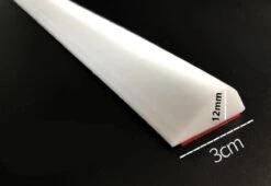 Waterdrempel 'compact' 100 Cm ZWART - Water Stopper - Douche - Bad - Lekkage - Waterkering - Schimmel - Sanitair - -Badkamer Accessoires Winkel 1200x828 1