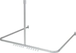 Sealskin Easy Roll 90x90x90 Cm - Aluminium - Mat Zilver -Badkamer Accessoires Winkel 1200x834 3