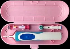 Elektrische Tandenborstel Opbergdoos Universeel - Reis Etui - Bescherm Koker - Roze - 1 Stuks -Badkamer Accessoires Winkel 1200x847