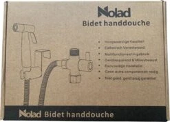 Nolad® Bidet Handdouche - Douchekoppen - Bidet - Handdouche - Zilver -Badkamer Accessoires Winkel 1200x861 3