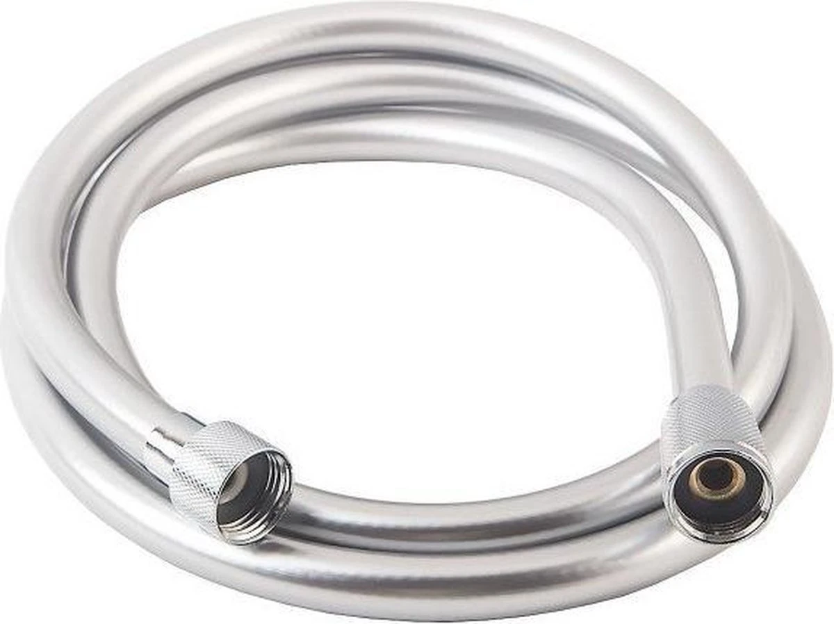 GROHE VitalioFlex Silver TwistStop Doucheslang - 175 Cm - Chroom 5 GROHE VitalioFlex Silver TwistStop Doucheslang - 175 Cm - Chroom - Afbeelding 3