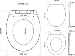 Tiger Ventura - Toiletbril - WC Bril - Duroplast - Zwart 14 Tiger Ventura - Toiletbril - WC Bril - Duroplast - Zwart -Badkamer Accessoires Winkel 1200x899 12