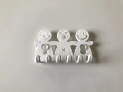 Merkloos Tandenborstel – Tandenborstelhouder – Tandenpoetsen – Badkamer – Hangen – Wastafel – Planchet – Bewaren – Houder – Hygiënisch – Kunststof – Wit – EPIN 3D -Badkamer Accessoires Winkel 1200x899 3