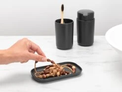 Brabantia ReNew Badkameraccessoires Set - 3-delig - Dark Grey 24 Brabantia ReNew Badkameraccessoires Set - 3-delig - Dark Grey -Badkamer Accessoires Winkel 1200x900 44