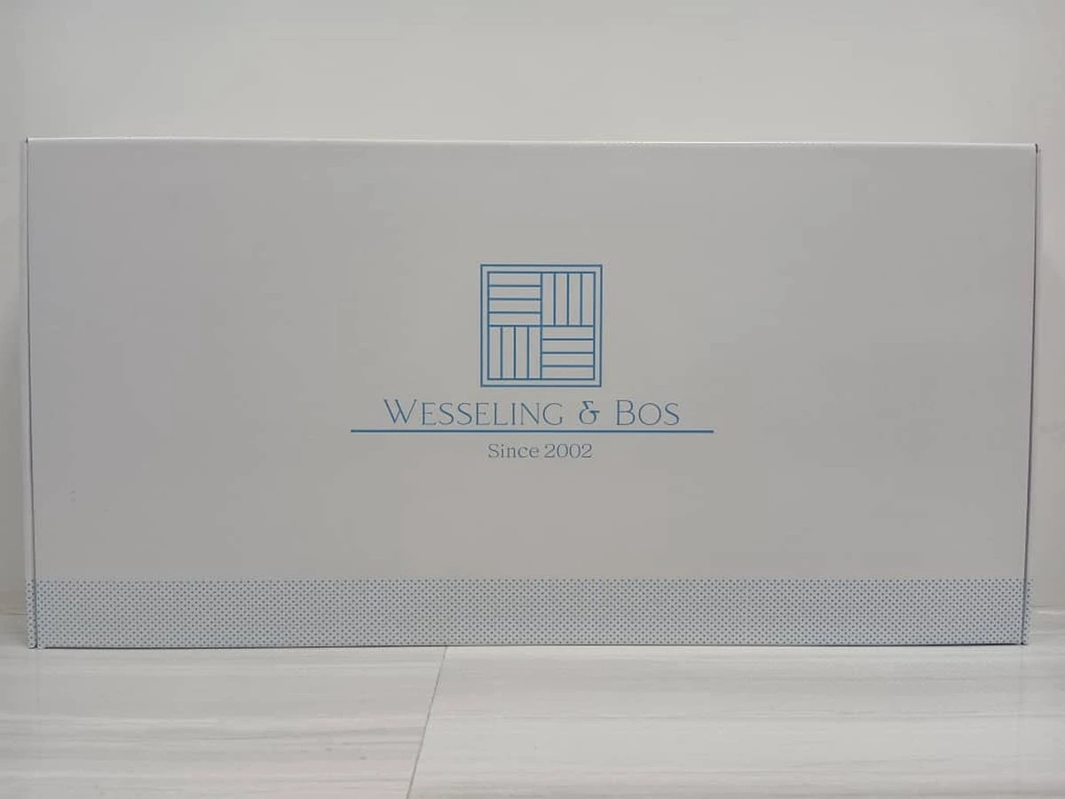 Wesseling & Bos Doucheset - Regendouche Mat Goud Geborsteld - Doucheset Met Thermostaatkraan - Atlanta 5 Wesseling & Bos Doucheset - Regendouche Mat Goud Geborsteld - Doucheset Met Thermostaatkraan - Atlanta - Afbeelding 3