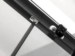 Merkloos Douchecabine Vierkant - 90x90x200cm 6 Mm - Nano Anti Kalk Veiligheidsglas - Zwart Aluminium Omlijsting -Badkamer Accessoires Winkel 1200x900 84