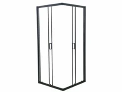 Merkloos Douchecabine Vierkant - 90x90x200cm 6 Mm - Nano Anti Kalk Veiligheidsglas - Zwart Aluminium Omlijsting -Badkamer Accessoires Winkel 1200x900 86