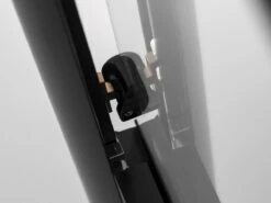 Merkloos Douchecabine Vierkant - 90x90x200cm 6 Mm - Nano Anti Kalk Veiligheidsglas - Zwart Aluminium Omlijsting -Badkamer Accessoires Winkel 1200x900 87