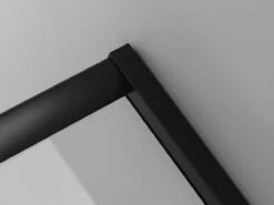 Merkloos Douchecabine Vierkant - 90x90x200cm 6 Mm - Nano Anti Kalk Veiligheidsglas - Zwart Aluminium Omlijsting -Badkamer Accessoires Winkel 1200x900 90