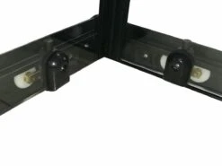 Merkloos Douchecabine Vierkant - 90x90x200cm 6 Mm - Nano Anti Kalk Veiligheidsglas - Zwart Aluminium Omlijsting -Badkamer Accessoires Winkel 1200x900 93