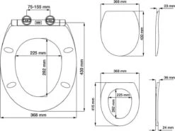 Tiger Boston - Toiletbril - WC Bril - Duroplast - Wit / RVS Geborsteld -Badkamer Accessoires Winkel 1200x901 7