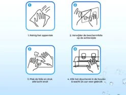 RVS Doucherek Zelfklevend Zonder Boren Zwart - Douchemandje Met 15KG Draagvermogen - Planchet Badkamerrek - Shower Rack - 31x10cm 16 RVS Doucherek Zelfklevend Zonder Boren Zwart - Douchemandje Met 15KG Draagvermogen - Planchet Badkamerrek - Shower Rack - 31x10cm -Badkamer Accessoires Winkel 1200x905 2