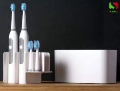 Tandenborstelhouder - Wastafelmeubel - Vrijstaand Of Wandgemonteerd - Wit -Badkamer Accessoires Winkel 1200x908