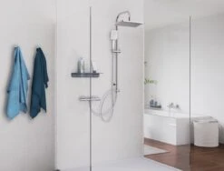 SCHÜTTE Mallorca Douchesysteem - Regendouche - 95 Cm Stang - Wandhouder In Hoogte Verstelbaar - Chroom -Badkamer Accessoires Winkel 1200x914 1