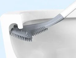Bradey Toiletborstel Siliconen - WC Borstel Met Houder - Optimale Hygiëne - Golfclub-vorm - Komt In Alle Hoeken -Badkamer Accessoires Winkel 1200x916 1