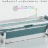 Livista® - Opvouwbaar Bad - Blauw - Zitbad - Inklapbaar - Bath Bucket - 150 CM LANG - XL - Incl. Thermometer & Onderwater LED Lichten -Badkamer Accessoires Winkel 1200x916 2