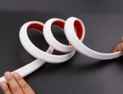 Waterdrempel 'compact' 100 Cm ZWART - Water Stopper - Douche - Bad - Lekkage - Waterkering - Schimmel - Sanitair - -Badkamer Accessoires Winkel 1200x917 1