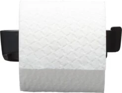 Tiger Tess - Toiletrolhouder Zonder Klep - Zwart -Badkamer Accessoires Winkel 1200x924