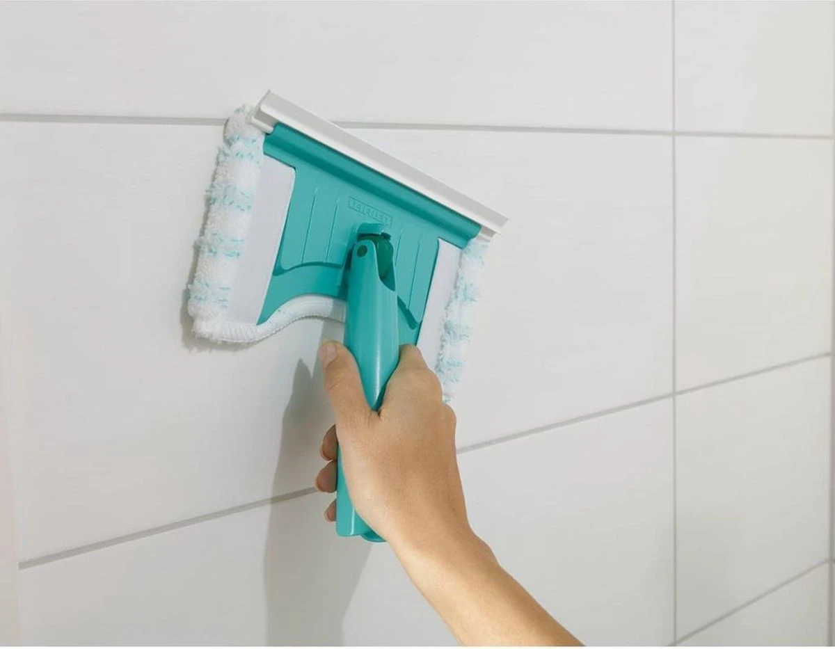 Leifheit Flexipad Tegelwisser - Met Telescoopsteel (65-110 Cm) - Click Systeem - 20 Cm Wisbreedte 7 Leifheit Flexipad Tegelwisser - Met Telescoopsteel (65-110 Cm) - Click Systeem - 20 Cm Wisbreedte - Afbeelding 5