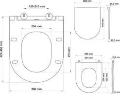 Tiger Elvas - Toiletbril - WC Bril - Duroplast - Wit -Badkamer Accessoires Winkel 1200x936 4