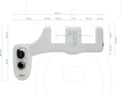 Deluy Platinum Series - Bidet Met Warm Water - QuickRelease Functie - Dubbele Sproeikop En Zelfreiningsfunctie - Hygiënisch Alternatief Voor Toiletpapier -Badkamer Accessoires Winkel 1200x946 2