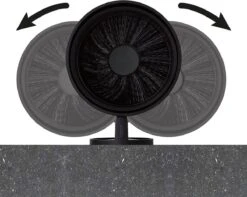 Tiger Tune - Toiletborstel Met Houder - Zwart Metaal Geborsteld / Zwart -Badkamer Accessoires Winkel 1200x955