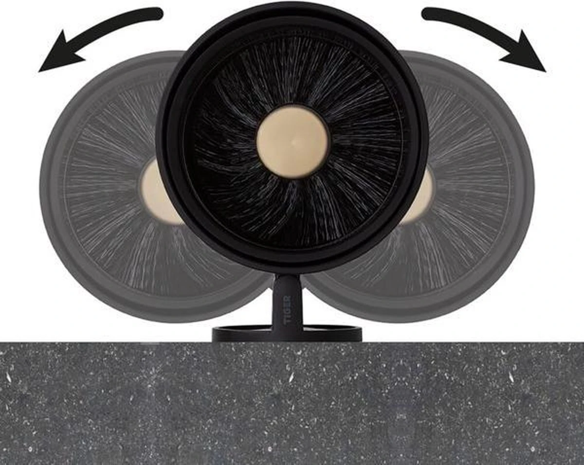 Tiger Tune - Toiletborstel Met Houder - Messing Geborsteld / Zwart 16 Tiger Tune - Toiletborstel Met Houder - Messing Geborsteld / Zwart - Afbeelding 14