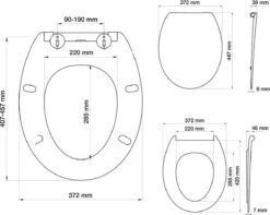 Tiger Blade - Toiletbril - WC Bril - Duroplast - Wit -Badkamer Accessoires Winkel 1200x956 4