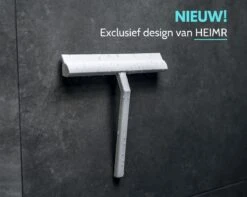 Douchewisser Wit Met Magneetstrip - Badkamer Accessoires - Raamwisser - Trekker Douche - Silicone - 21cm X 20cm -Badkamer Accessoires Winkel 1200x957