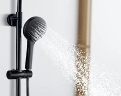 LOMAZOO Regendouche Met Thermostaatkraan - Doucheset Zwart - Regendoucheset - Zwart [COOPER] -Badkamer Accessoires Winkel 1200x958 1